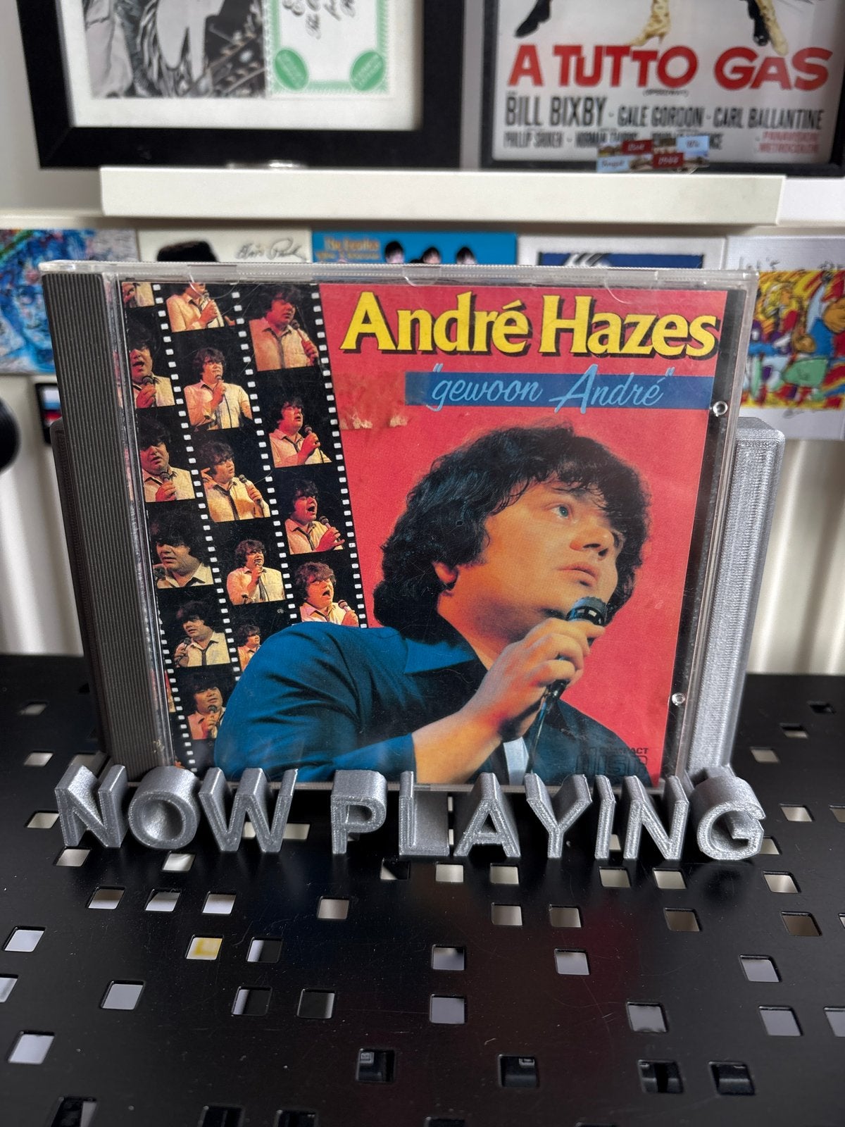 André Hazes - Gewoon André CD (goede staat), Ophalen of Verzenden, Gebruikt, Levenslied of Smartlap, Album