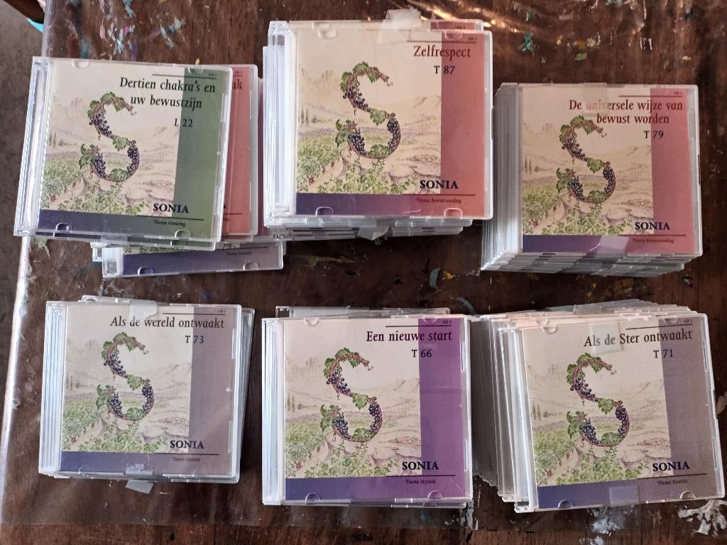 Cd's van Sonia Bos, Spiritualiteit algemeen, Overige typen, Ophalen of Verzenden, Zo goed als nieuw
