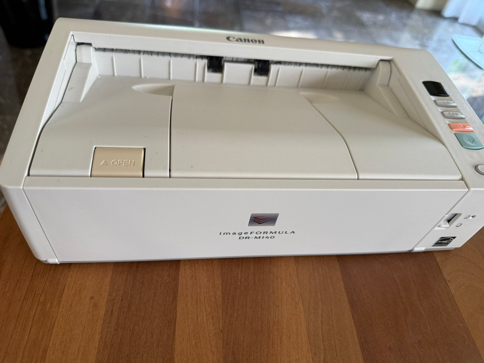 Canon imageFORMULA DR-M140 Documentscanner, Computers en Software, Scanners, Ophalen of Verzenden, Zo goed als nieuw, Documentscanner