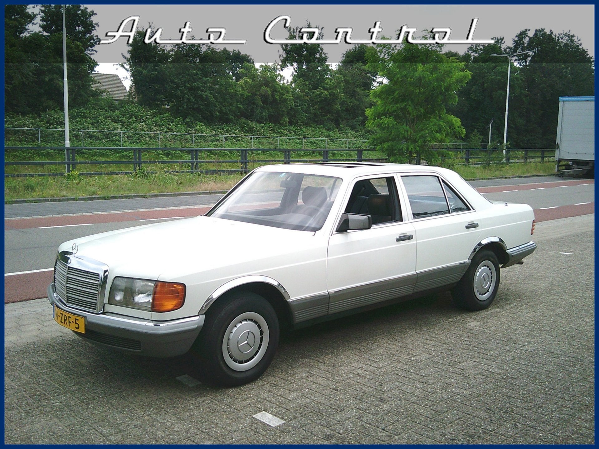 Mercedes-Benz 380 SE V8 W126 1980, Auto's, Mercedes-Benz, Automaat, Gebruikt, 1650 kg, Wit