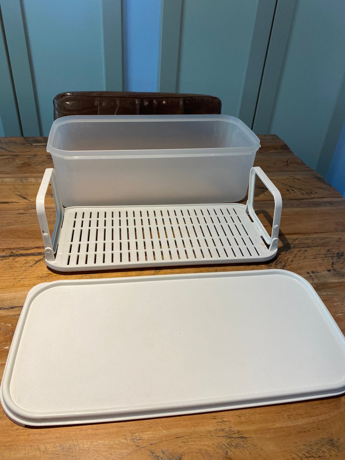 Tupperware brooddoos, Ophalen of Verzenden, Wit, Overige typen