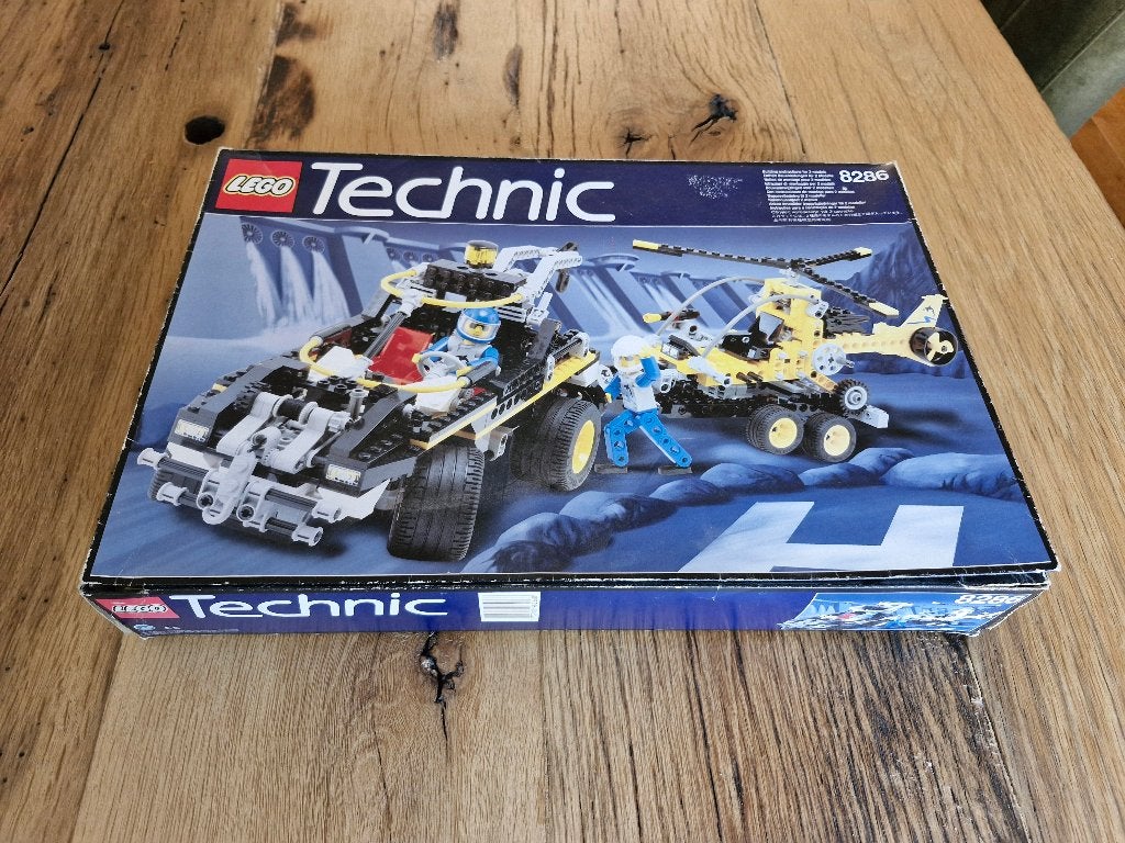 Lego 8286 - Technic 3-in-1 car (vintage set), Gebruikt, Lego, Compleet, Ophalen of Verzenden