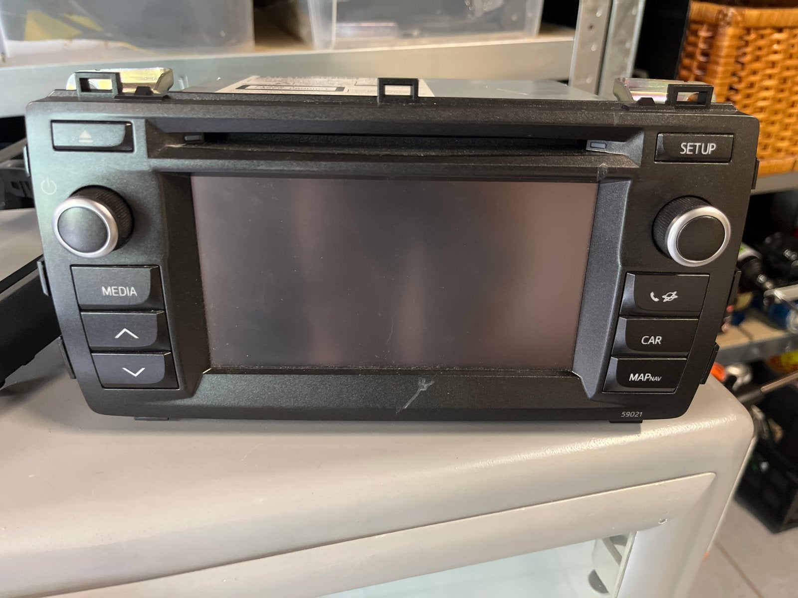 Toyota Auris 2014 Autoradio - Perfect werkend, Auto diversen, Ophalen of Verzenden, Gebruikt