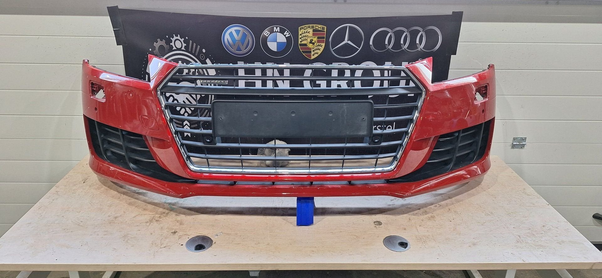 Audi A3 8V 8V3 voorbumper 2013-2016, Gebruikt, -, Voor, -