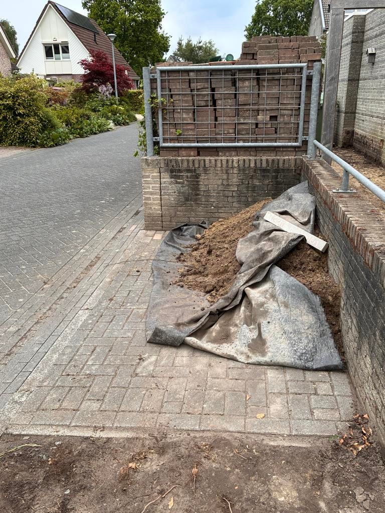 Gratis ophoogzand, Ophalen