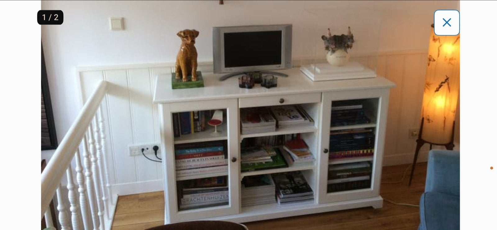 IKEA Liatorp Dressoir/TV-meubel - Wit, Ophalen, Gebruikt
