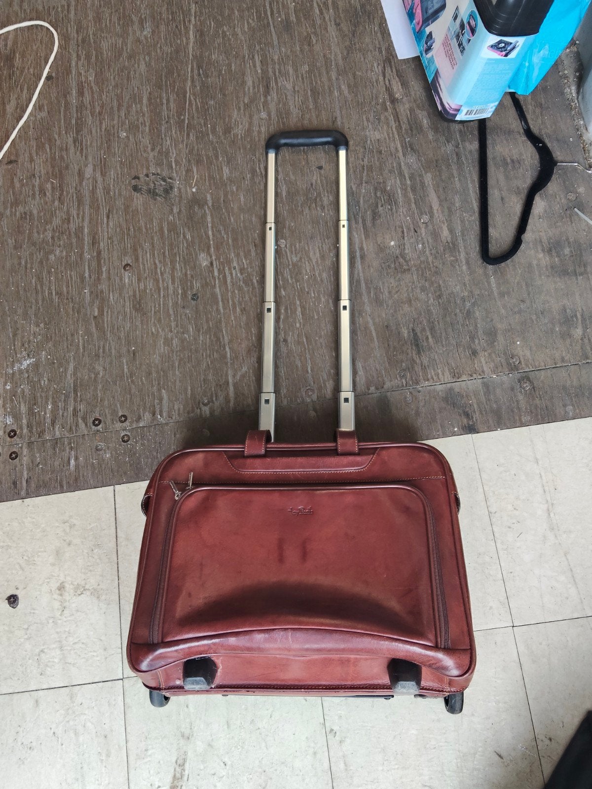 TONY PEROTTI BUSINESS TROLLEY, Ophalen, Zo goed als nieuw, Zwart, 30 cm of meer