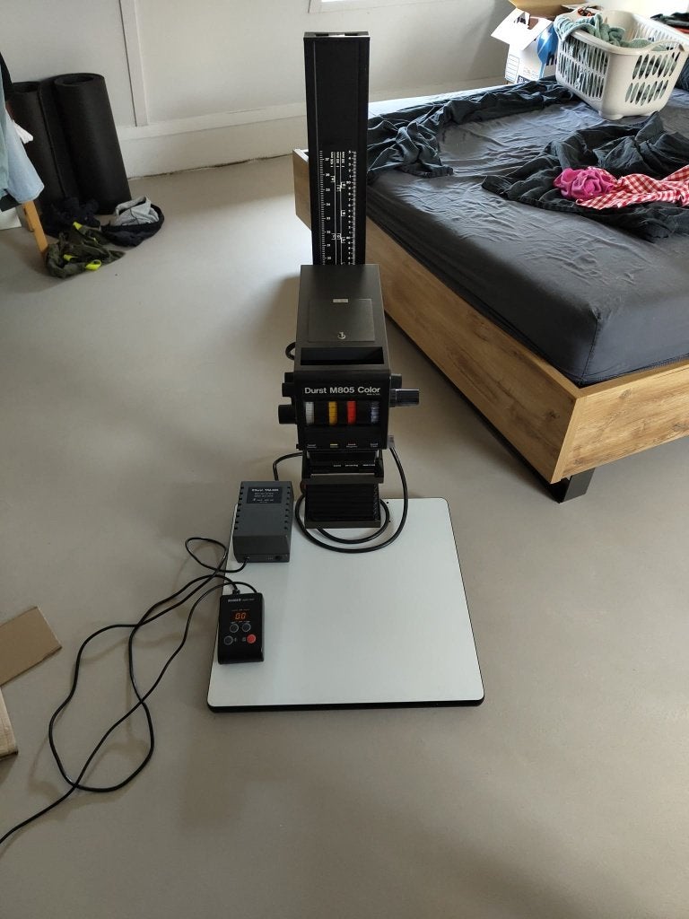 Durst M805 met kleurenkop + Kaiser timer, Ophalen, Zo goed als nieuw, Durst, Vergroter