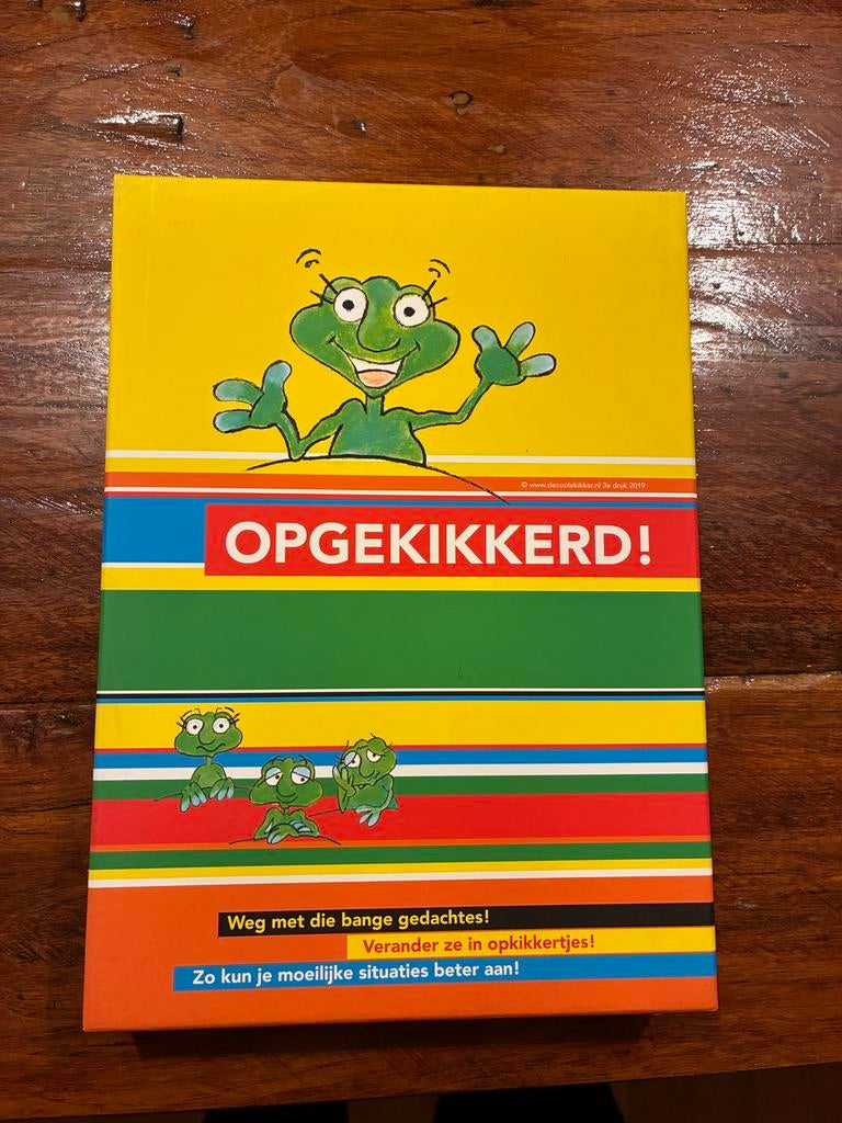 Opgekikkerd! Spel tegen faalangst voor kinderen, Drie of vier spelers, Ophalen of Verzenden, Gebruikt