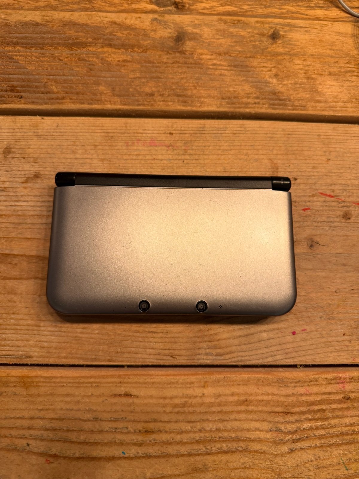 Nintendo 3DS XL - Zilver/Zwart met oplader, Verzenden, Gebruikt, Zilver, 3DS XL