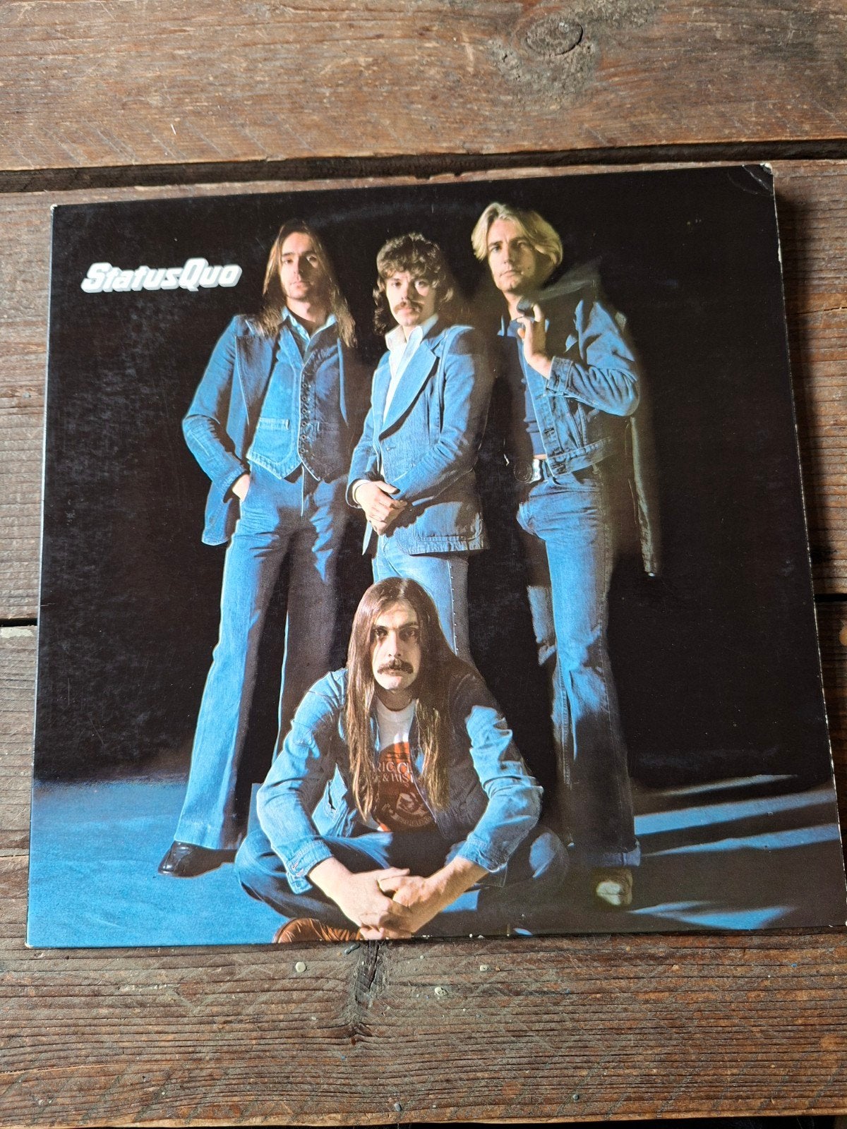 Status Quo - Blue for You LP (1976), Cd's en Dvd's, Vinyl | Pop, LP, Rock, Gebruikt, Originele persing