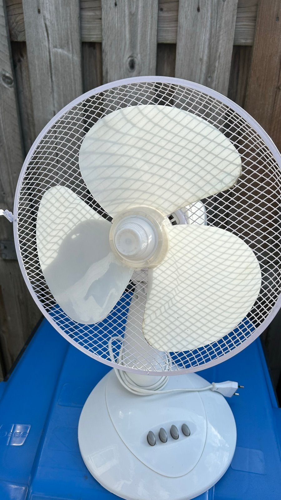 Witte Tafelventilator - Compact en Krachtig
