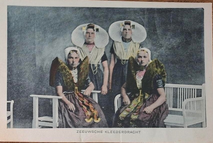 Zeeuwsche Klederdracht 1922, Verzenden, 1920 tot 1940, Gelopen, Zeeland