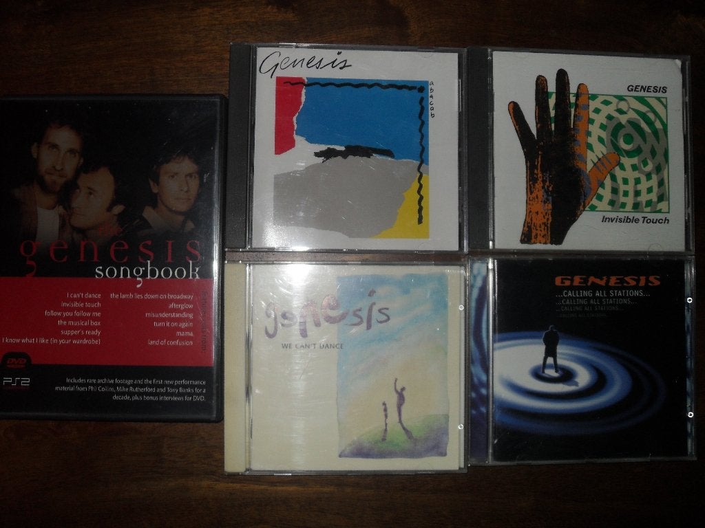 4 CD'S+DVD GENESIS., Eerste persing, Progressive Rock, Ophalen of Verzenden, Zo goed als nieuw