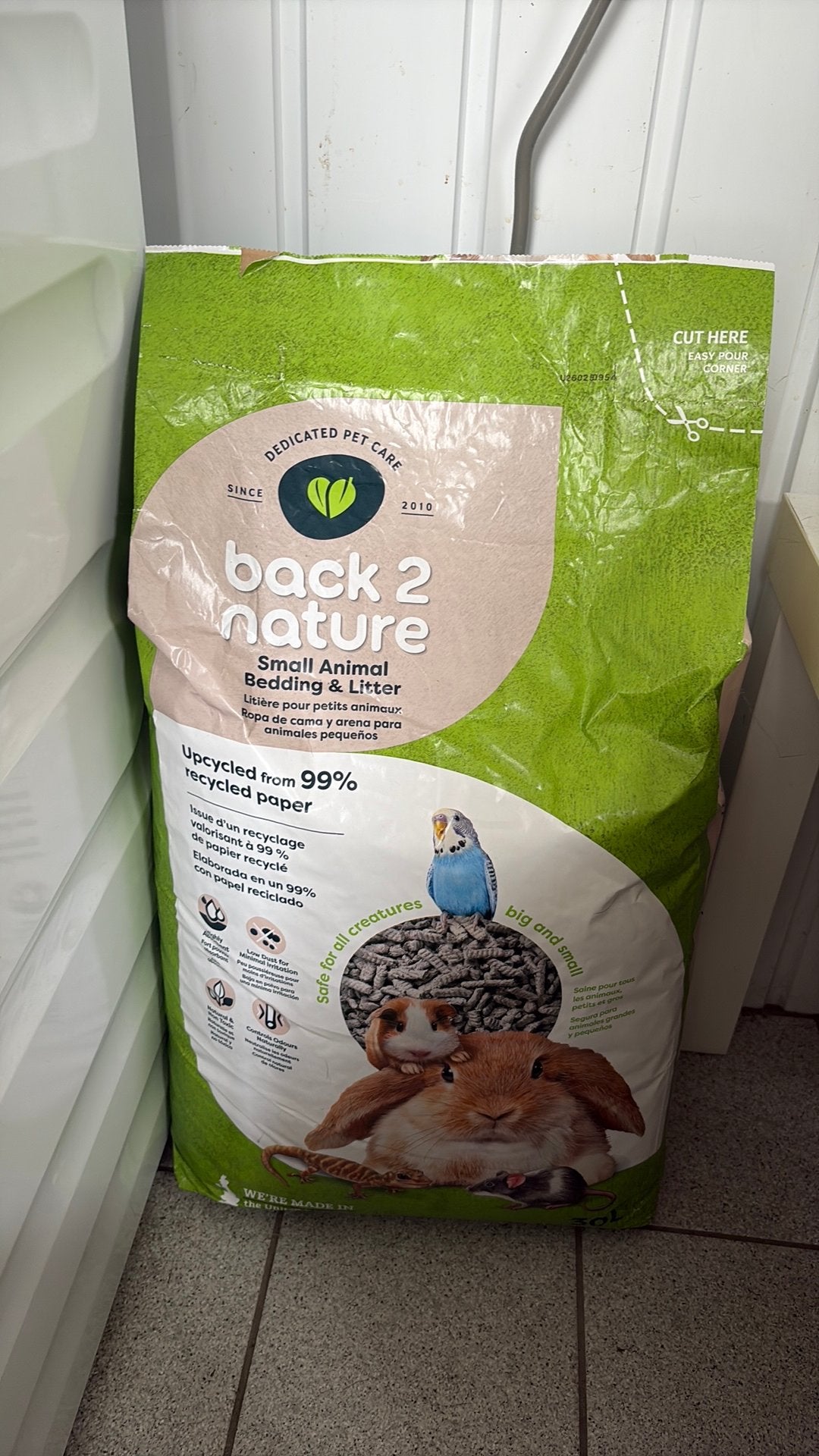 Back 2 nature bodembedekking knaagdieren, Dieren en Toebehoren, Ophalen, Nieuw