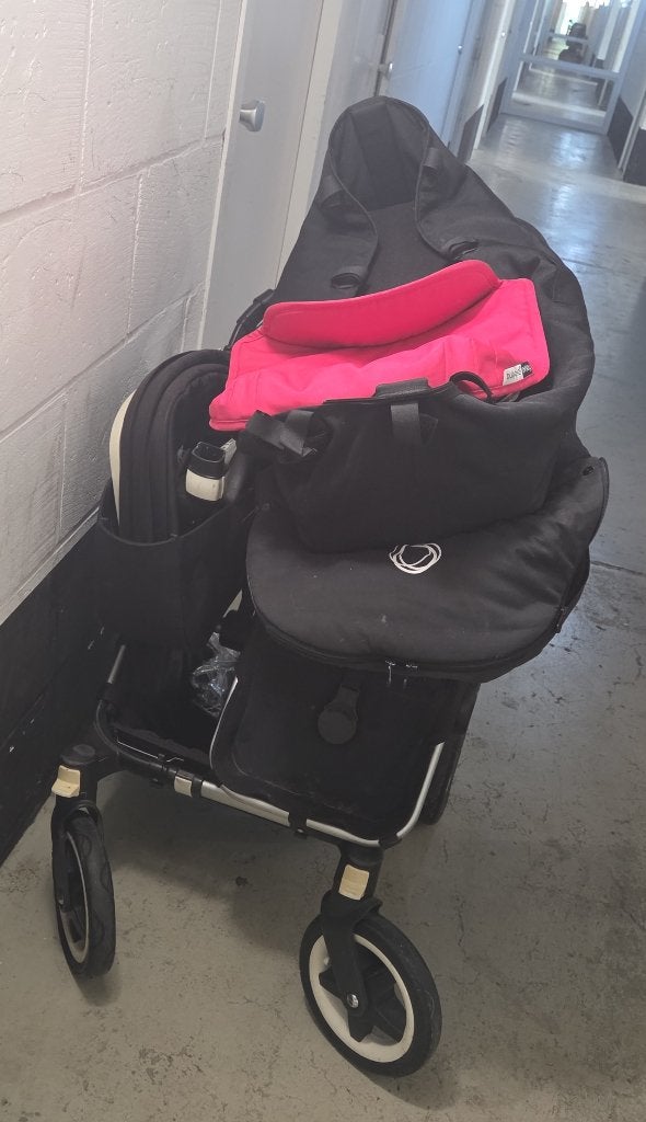 Bugaboo Donkey dubbele kinderwagen, Ophalen, Gebruikt, Bugaboo, Duowagen
