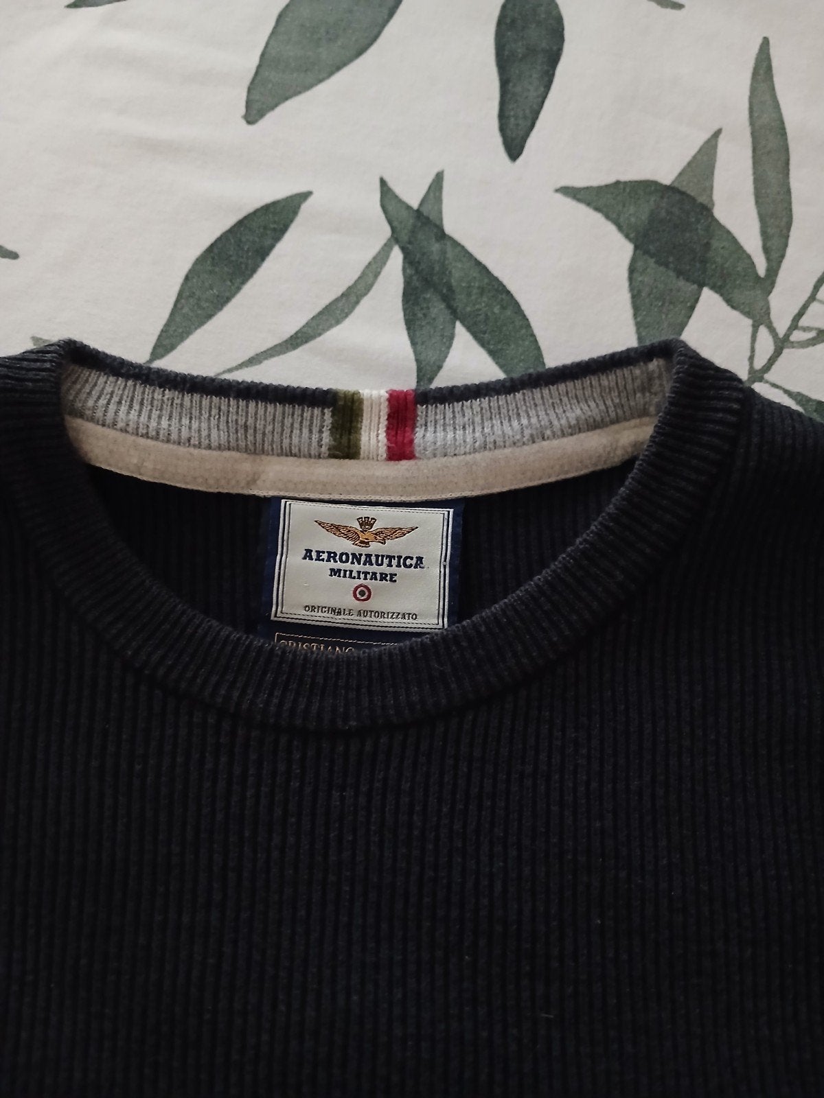 Aeronautica Militare trui maat M, Maat 48/50 (M), Zwart, Ophalen of Verzenden, Zo goed als nieuw