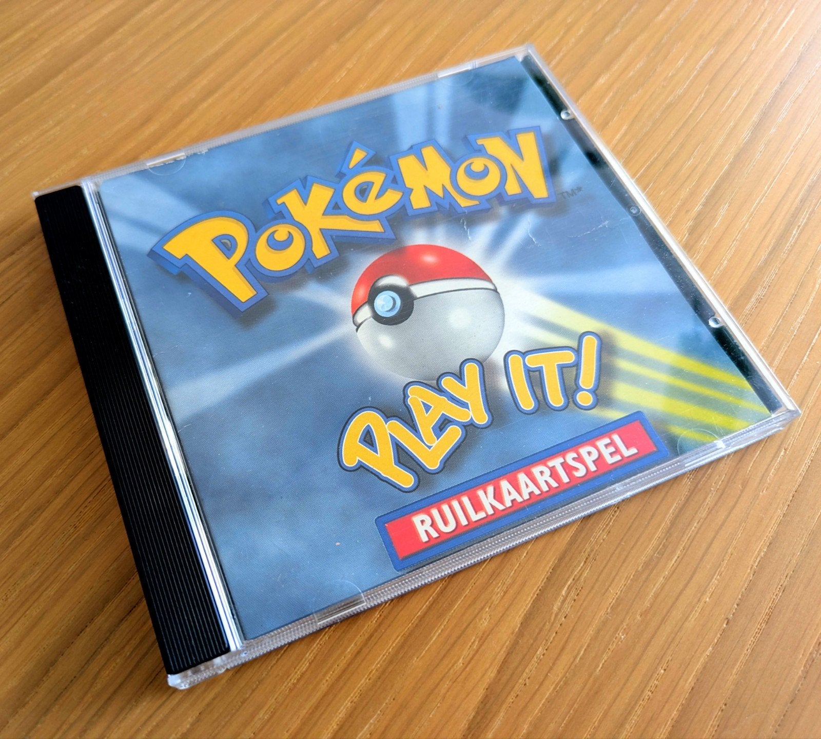 Zeldzame Pokémon Play It! Ruilkaartspel PC CD-ROM (1999), 1 speler, Ophalen of Verzenden, Gebruikt, Vanaf 3 jaar