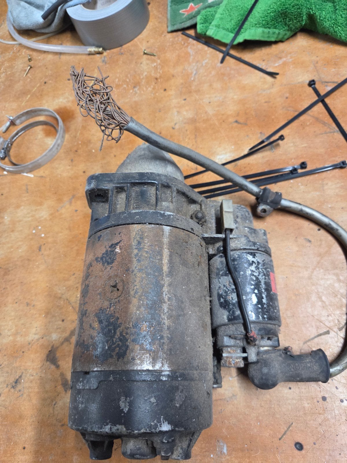 Startmotor mercedes 307/207, Ophalen, Gebruikt, Universele onderdelen