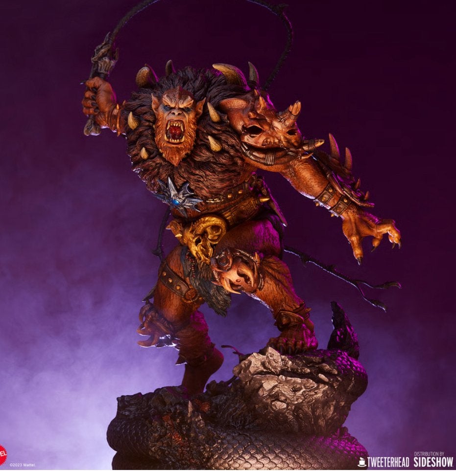 Sideshow/Tweeterhead Beastman 1:5 Legends Maquette, Ophalen of Verzenden, Nieuw
