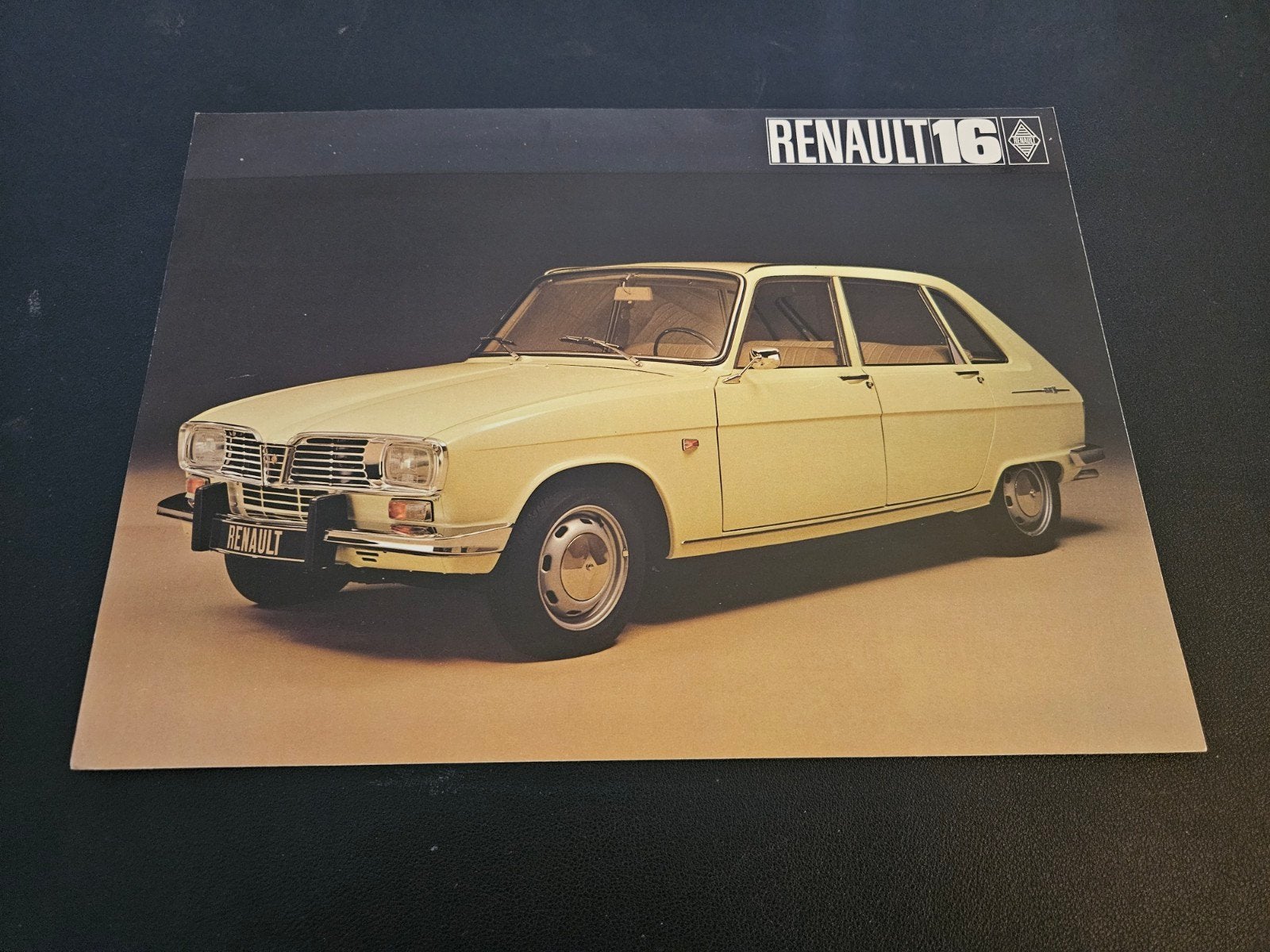 Leaflet Renault 16, Ophalen of Verzenden, Zo goed als nieuw, Renault