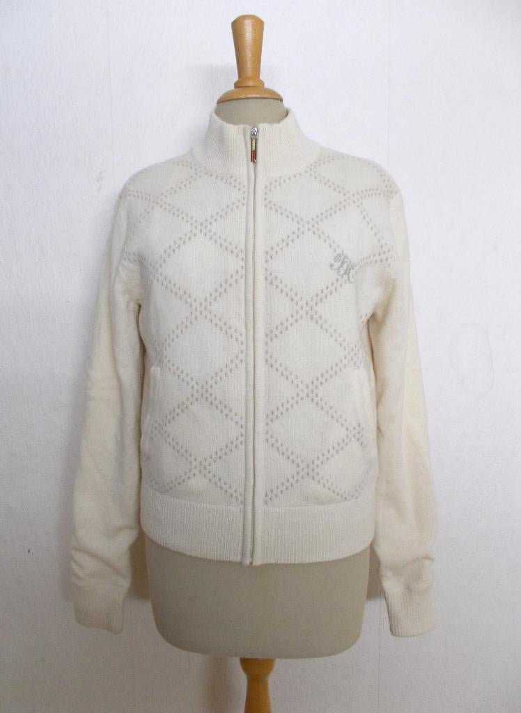 70% wol unisex windstopper vest van Tommy Hilfiger golf! M, Verzenden, Zo goed als nieuw, Maat 38/40 (M), Beige