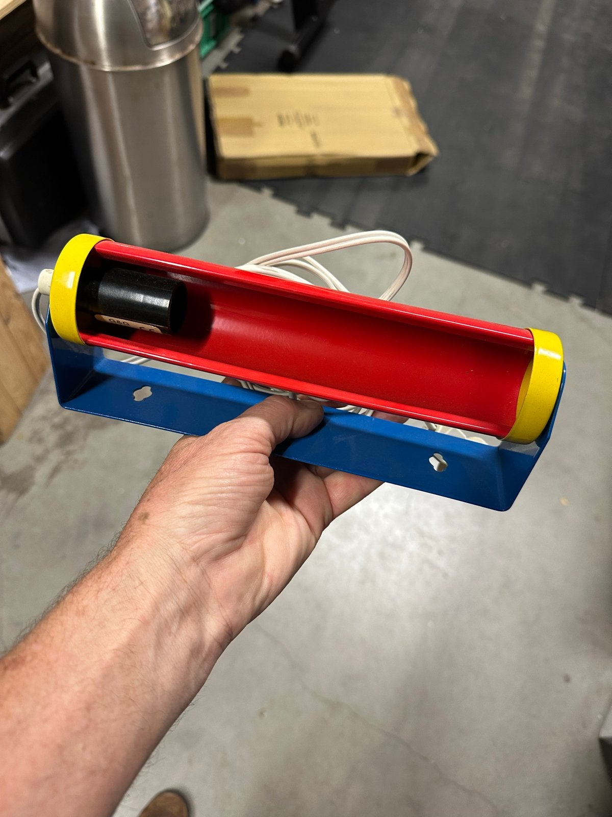 Vintage IKEA Jonisk bed wandlamp, rood/blauw, E14 (klein), Ophalen of Verzenden, Zo goed als nieuw, Minder dan 100 cm