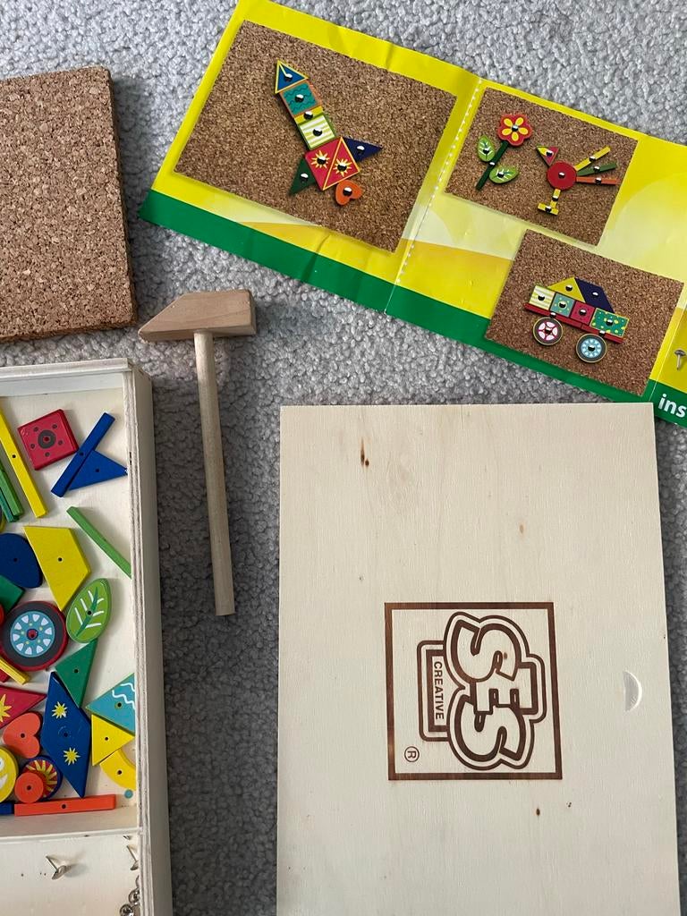 SES Creative Hamer en Spijker Speelgoed Set, Ophalen of Verzenden, Zo goed als nieuw, Knutselen
