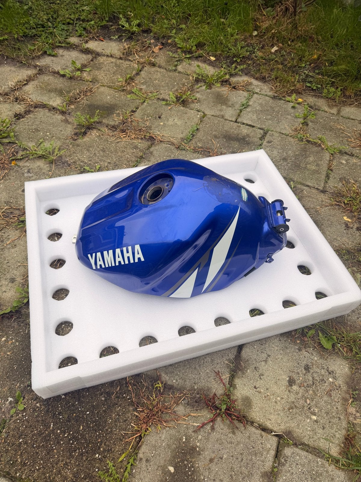 Yamaha r1 2001 brandstoftank - Blauw, roestvrij van binnen, Ophalen of Verzenden, Gebruikt