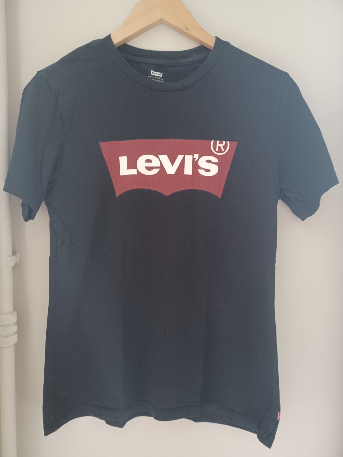 Levi's T-shirt, Levi's, Zwart, Ophalen of Verzenden, Zo goed als nieuw