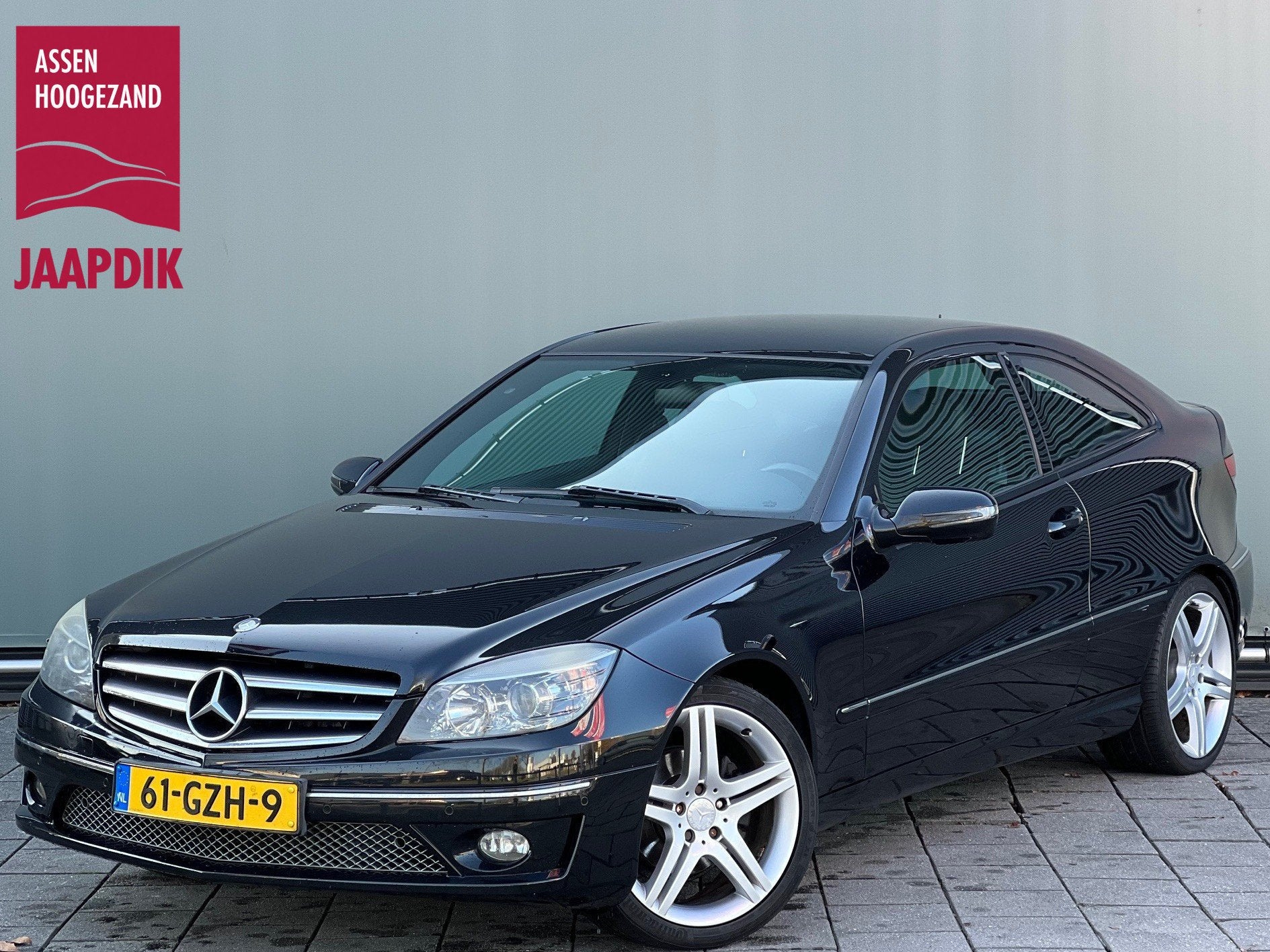 Mercedes-Benz CLC-Klasse BWJ 2008 | 180 K. 143PK Prestige |, Auto's, Achterwielaandrijving, Gebruikt, 4 stoelen, Zwart