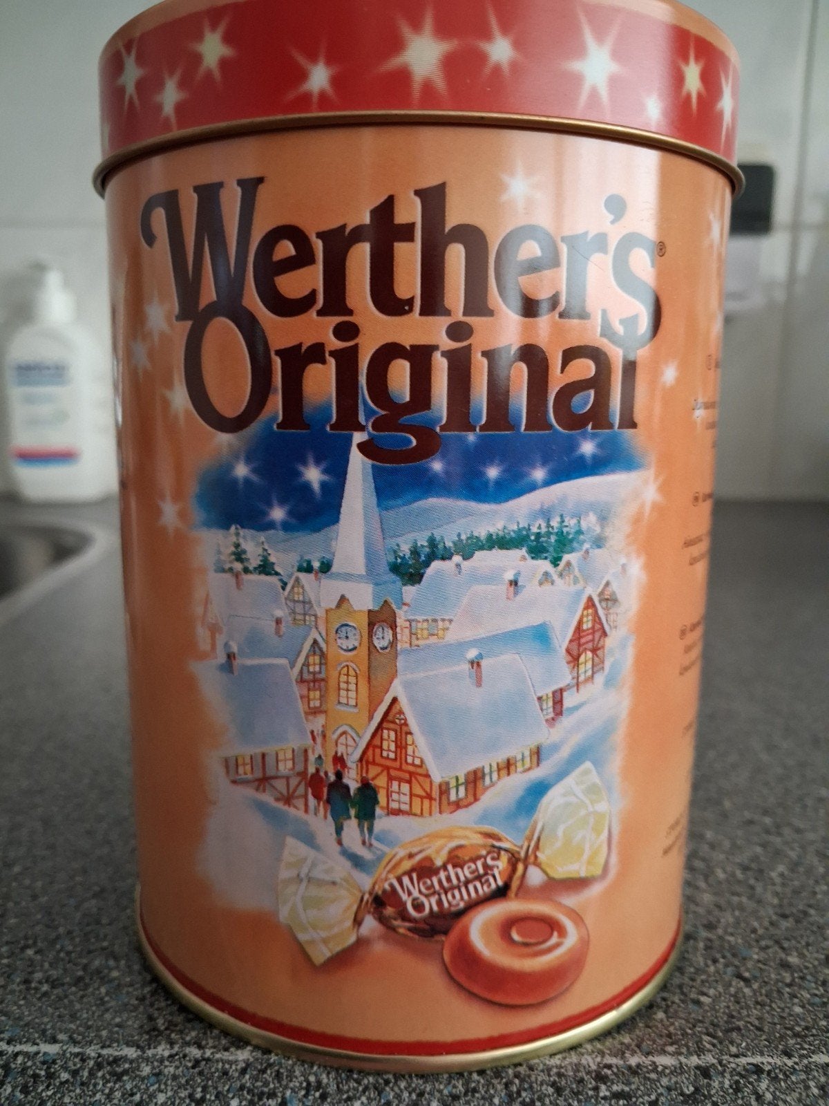 NIEUW ! FRAAI WERTHER'S ORIGINAL BLIK, Verzamelen, Ophalen of Verzenden, Nieuw, Overige, Overige merken