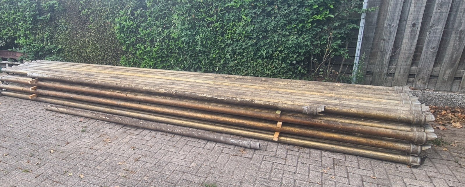 beregeningsbuizen 40 stuks, Ophalen, Gebruikt