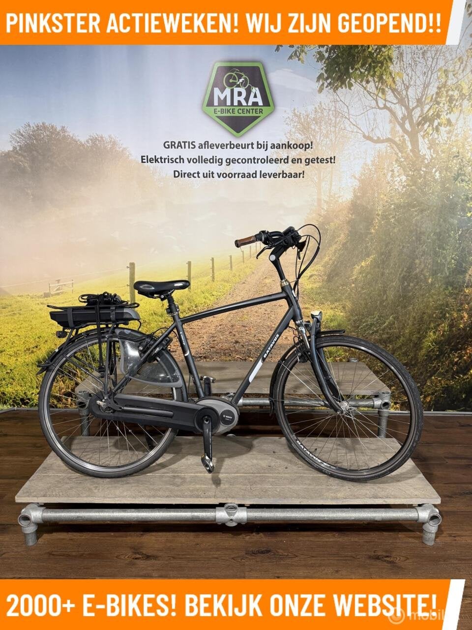 Batavus Milano E-GO elektrische fiets met middenmotor ebike!, Batavus