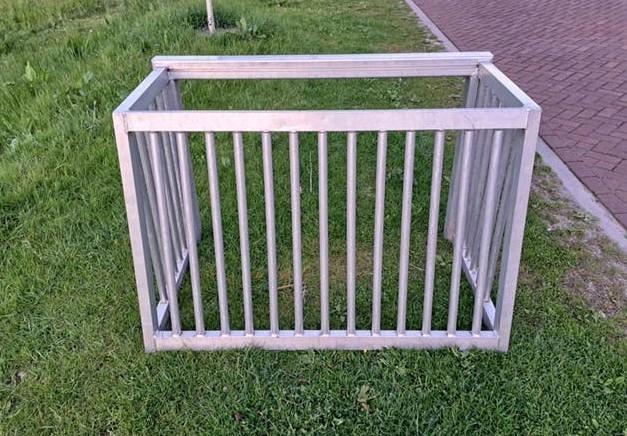 Onverwoestbaar / Vandalismebestendig voetbal doel goal, Ophalen, Gebruikt, Overige typen