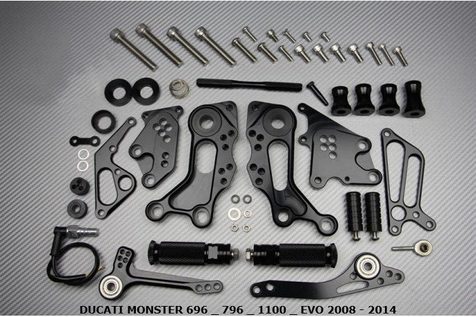 Remschakelset DUCATI MONSTER 696 796 1100 2008 - 2014, Ophalen of Verzenden