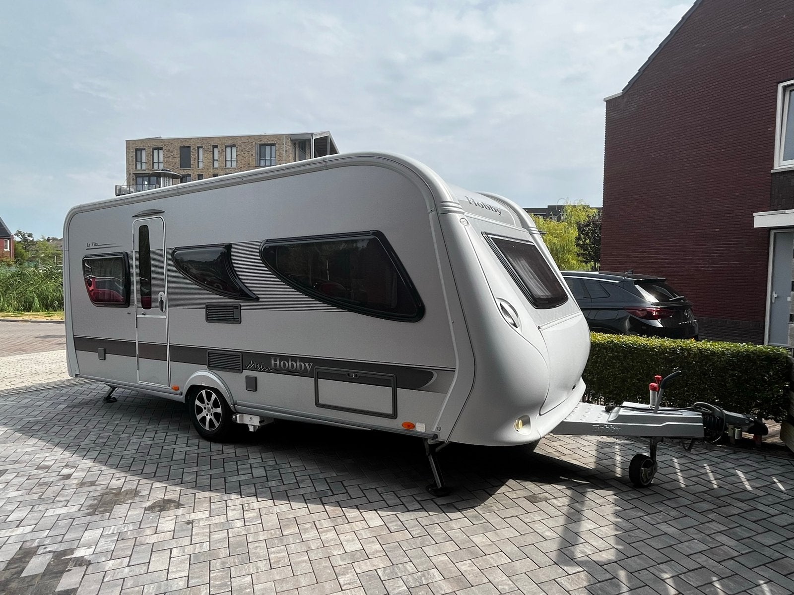 Hobby 495 4L La Vita Veneto incl voortent, luifel en mover, Rondzit, Hobby, Particulier, 6 tot 7 meter