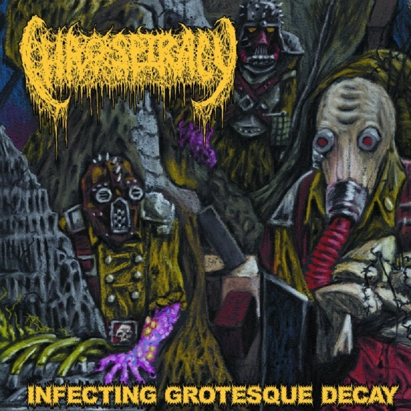 Chaospiracy ‎– Infecting Grotesque Decay cd  death  nieuw, Ophalen of Verzenden, Nieuw in verpakking, Eerste persing, Doom metal