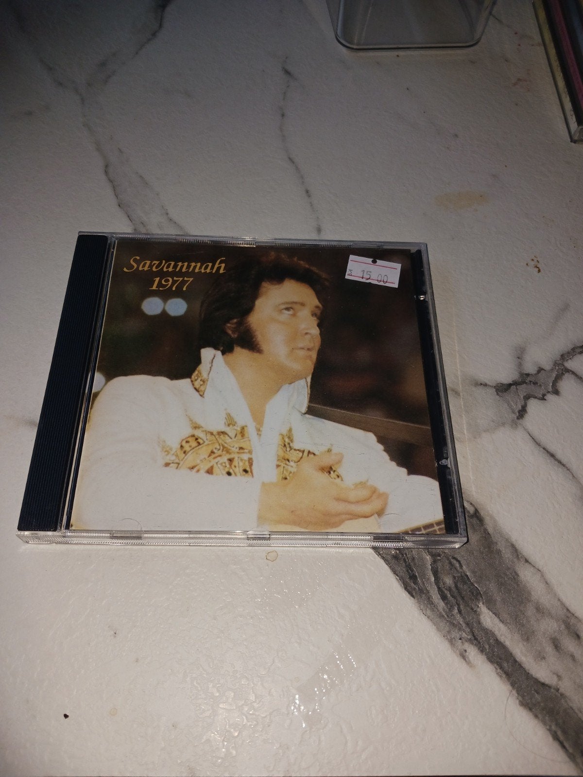 Elvis Live Savannah 1977 CD - Zeldzame Opname, Ophalen of Verzenden, Gebruikt, Rock, Live-album