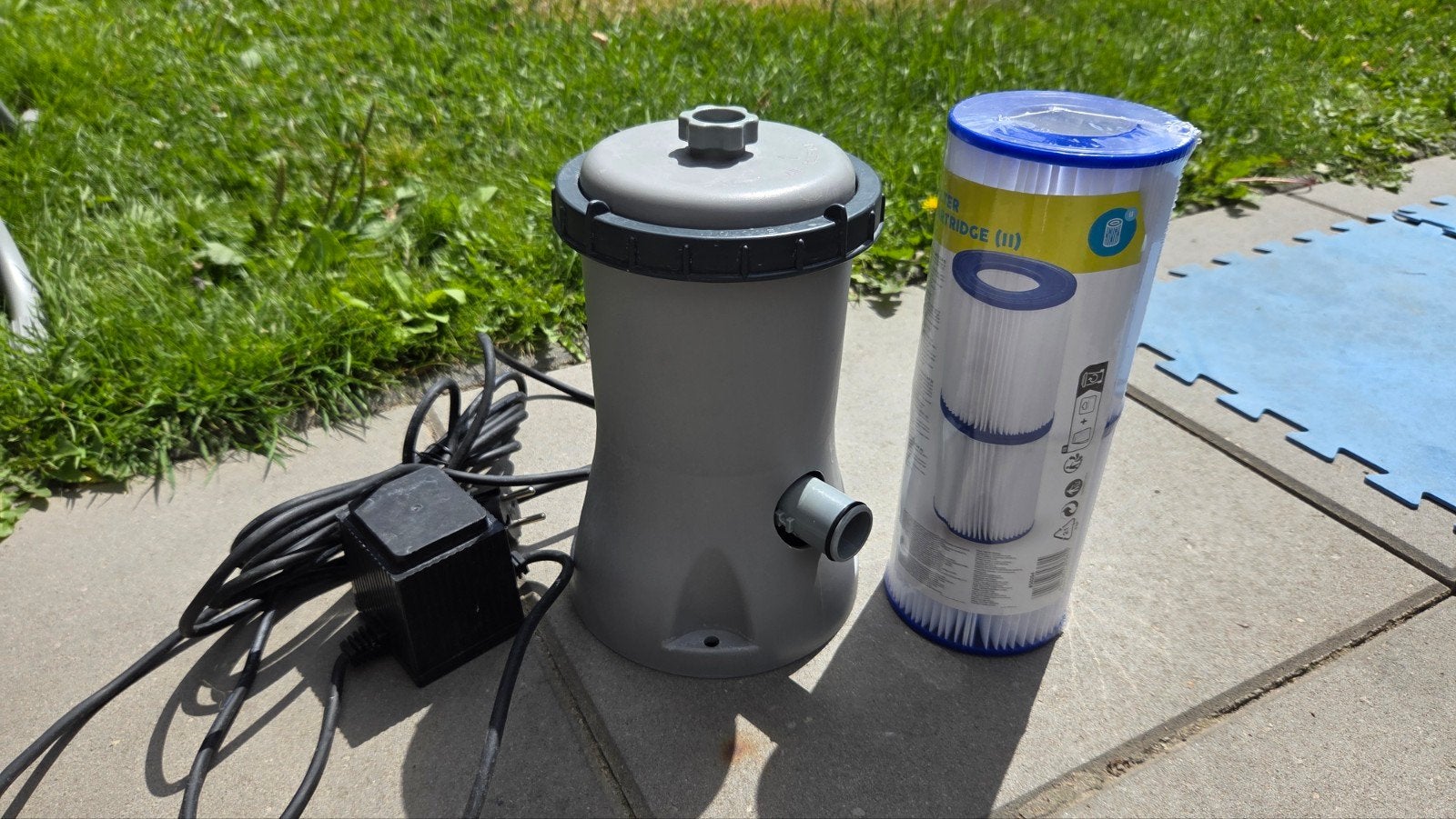 Bestway Flowclear filterpomp zwembad, Tuin en Terras, Ophalen, Zo goed als nieuw, Filter