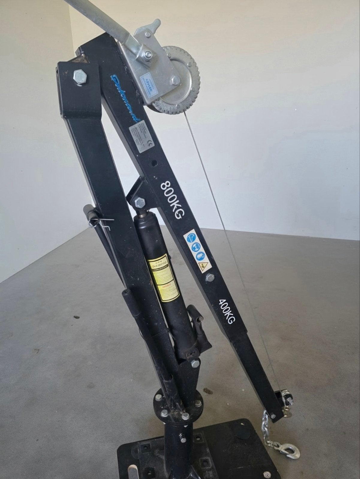Daytona laadkraan 800KG hefvermogen, Ophalen, Gebruikt