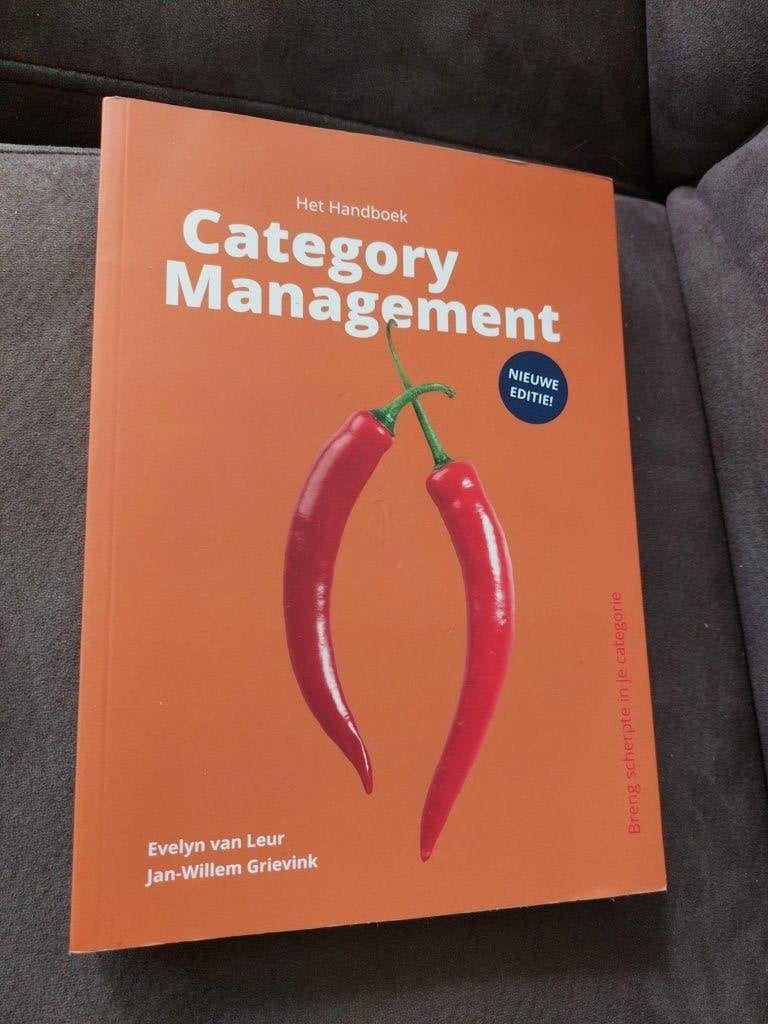 Category Management 5e gewijzigde druk 2024, Boeken, Ophalen of Verzenden, Beta, Zo goed als nieuw, HBO