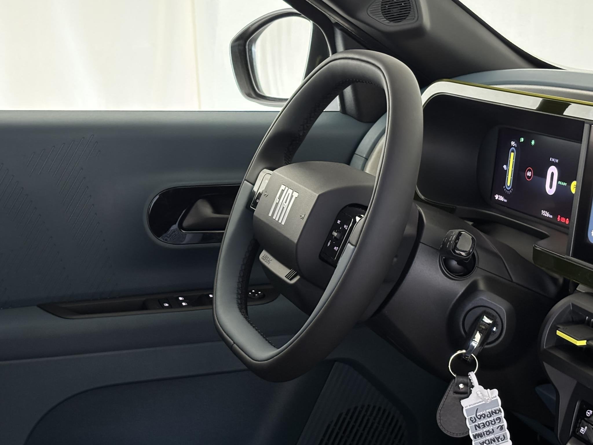 Fiat Grande Panda La Prima 11 kW 44 kWh | Apple/Android | Pa, Auto's, Stof, Gebruikt, Panda, Origineel Nederlands