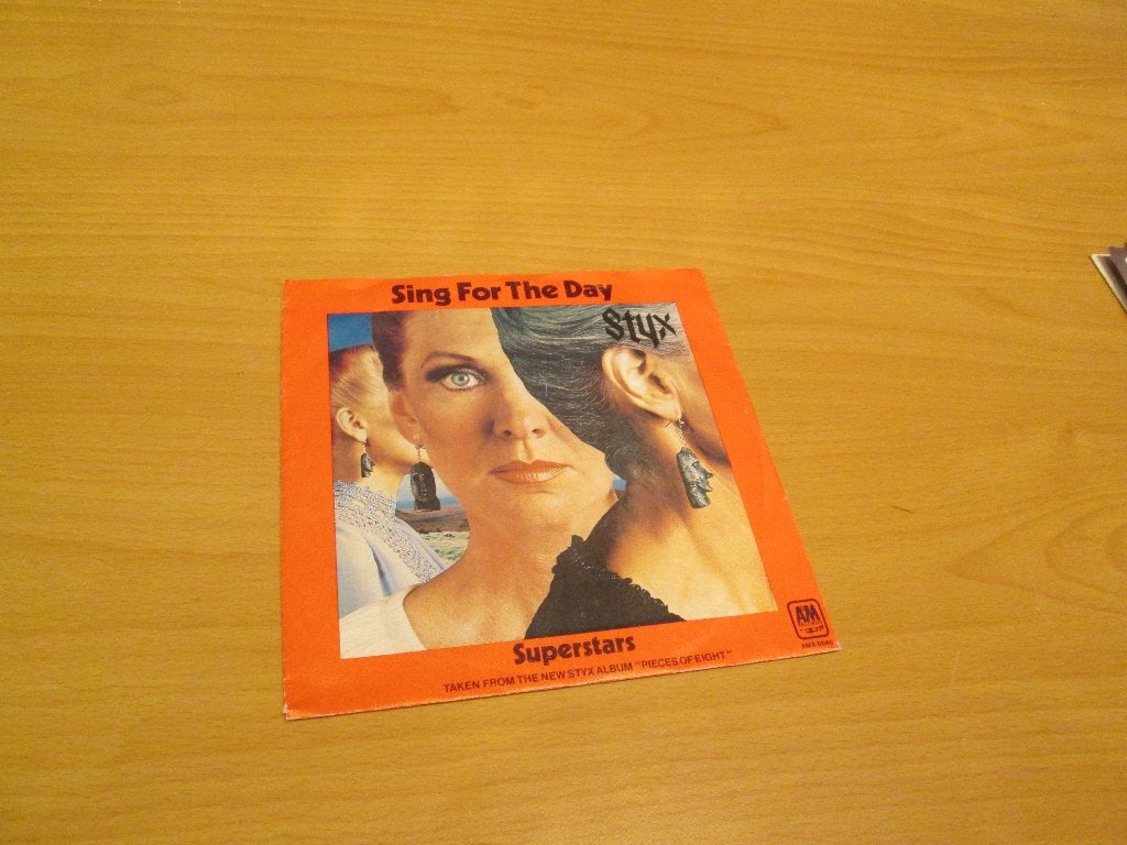 Styx - Sing For The Day / Superstars, Ophalen of Verzenden, Gebruikt, Pop