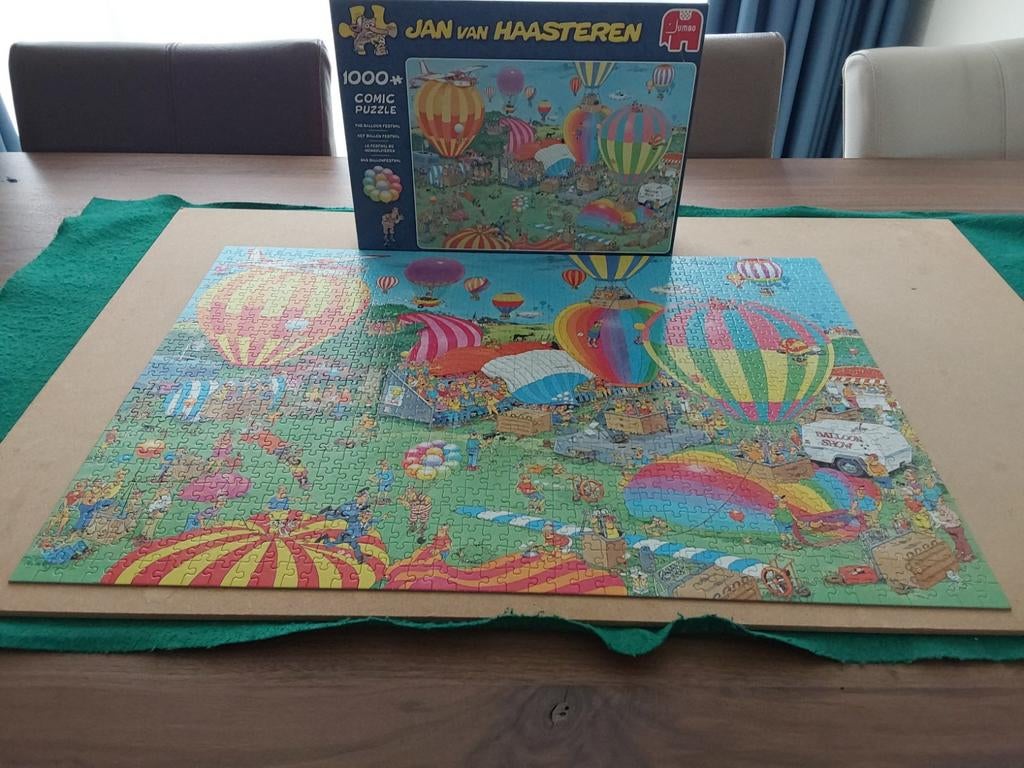 Jan van Haasteren puzzel, Ophalen, Zo goed als nieuw