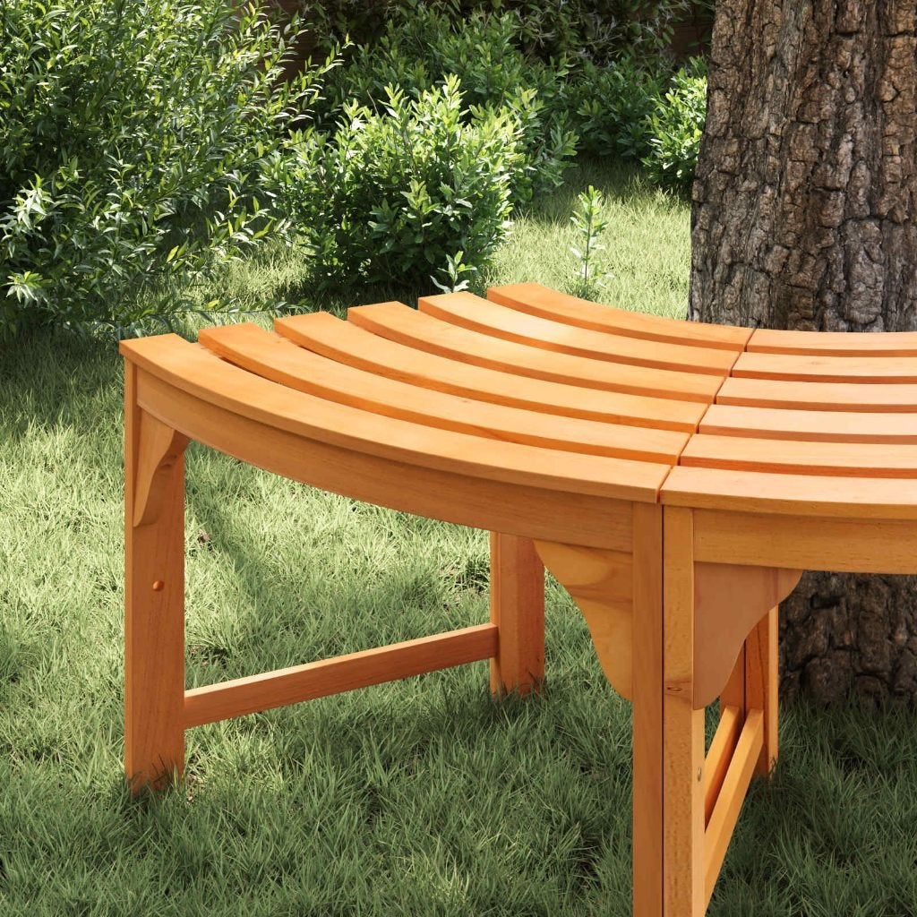 Boombank parkbank halfrond rond hout ø160 GRATIS BEZORGD!, Verzenden, Nieuw, Nvt, Nvt