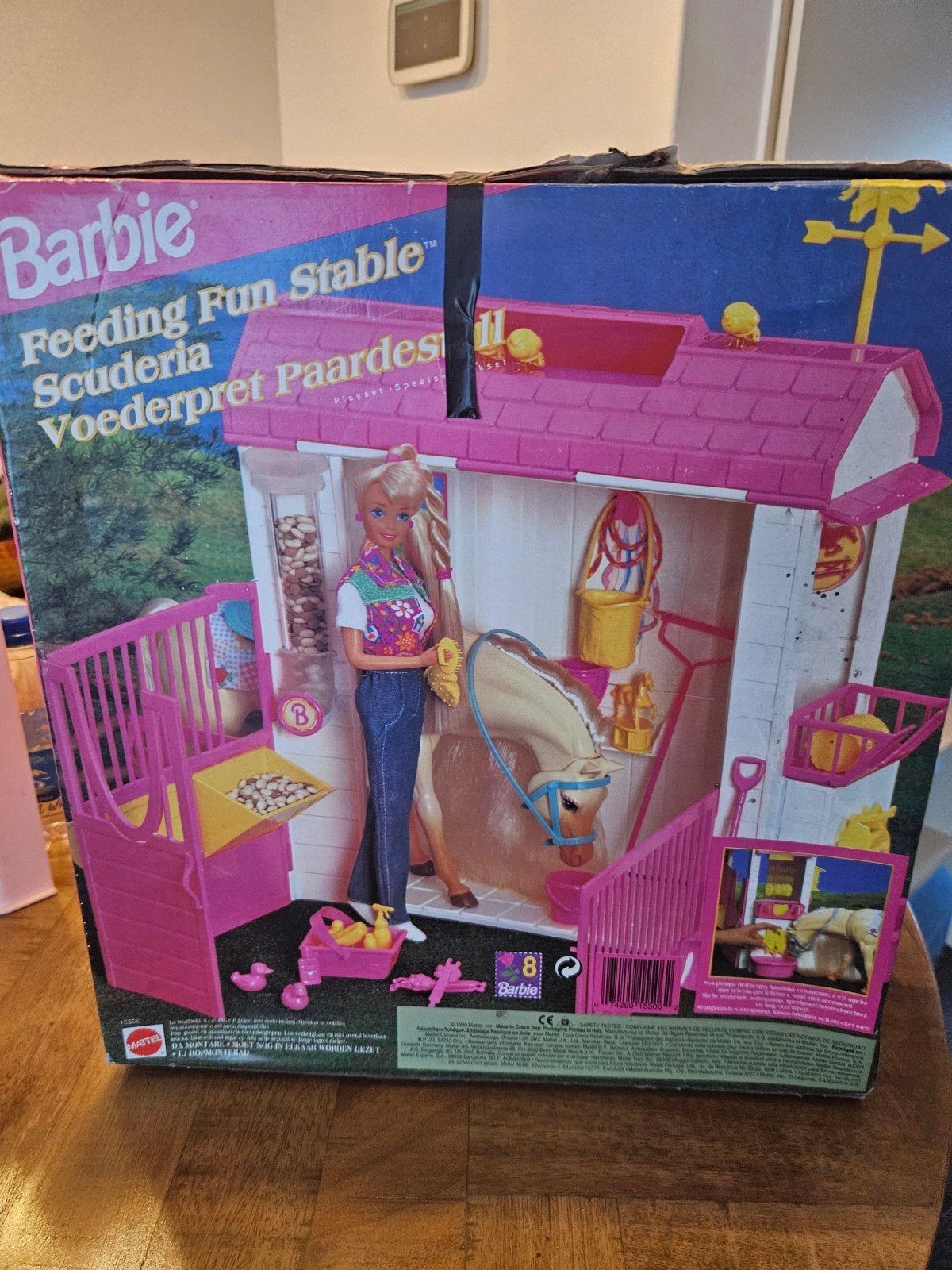 Barbie Feeding Fun Stable met paard en originele doos, Ophalen