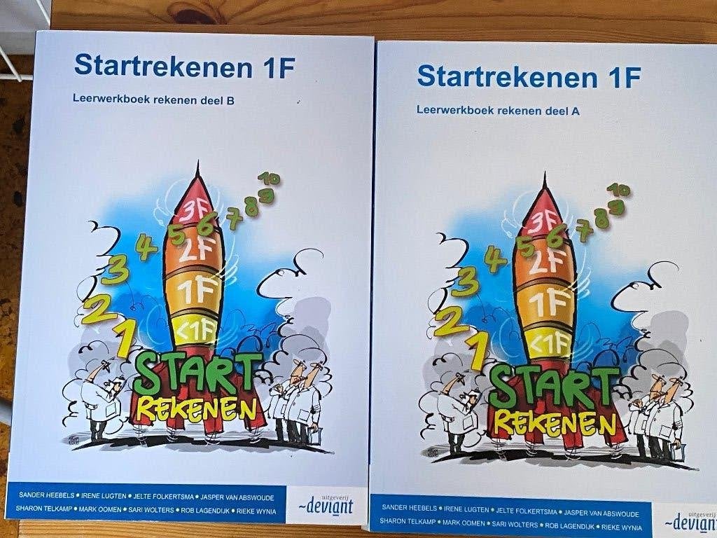 Startrekenen 1F deel A en deel B, Ophalen of Verzenden, Zo goed als nieuw, Overige niveaus, Overige vakken
