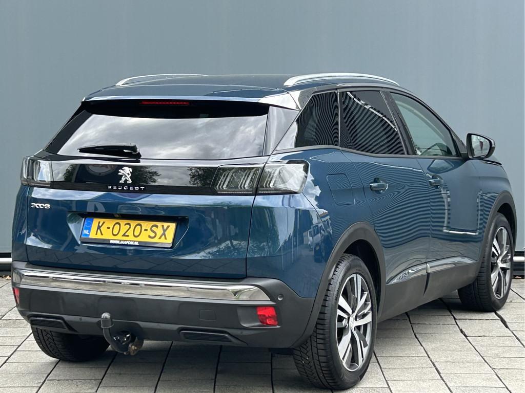 Peugeot 3008 BWJ 2021 | 1.2PT 131PK Allure | TREKHAAK | CLIM, Voorwielaandrijving, Gebruikt, 1199 cc, Parkeersensor