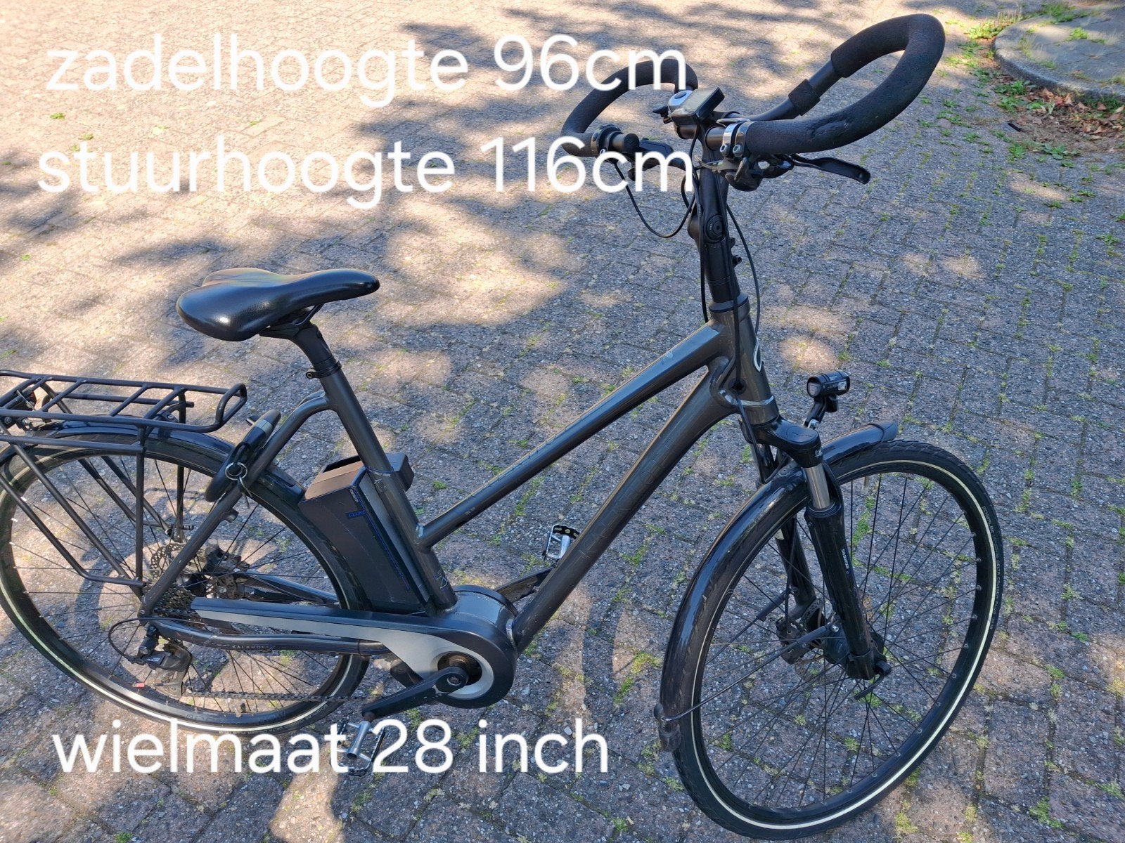 Kalkhoff toerfiets. 6 versnellingen, derailleur., Gebruikt, Schijfrem, Ophalen, Overige merken